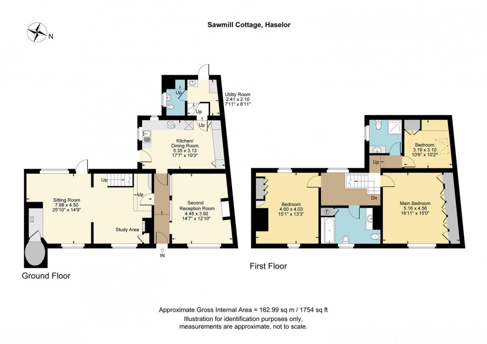 Floorplan for Haselor, Alcester