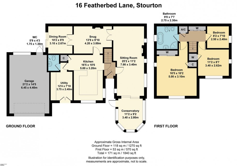 Floorplan for Featherbed Lane, Cherington, Shipston-on-Stour