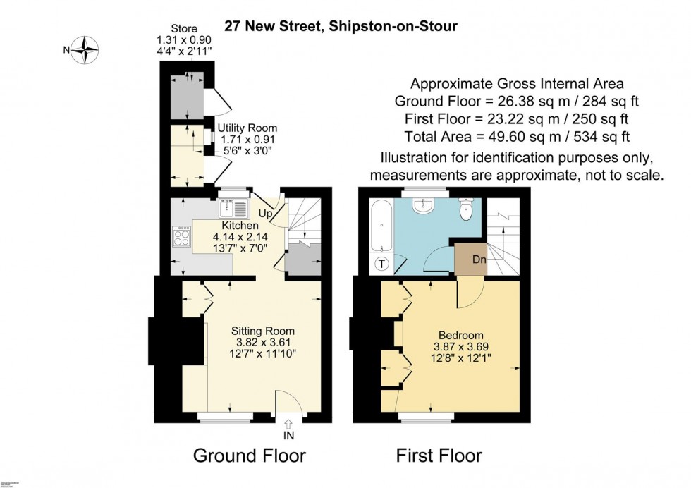 Floorplan for New Street, Shipston-on-Stour