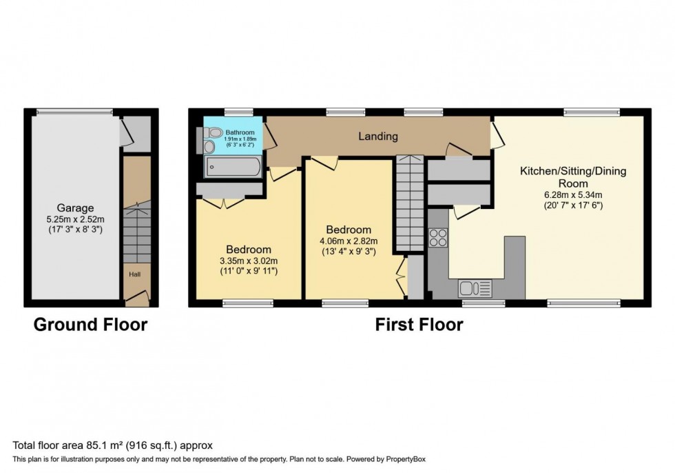 Floorplan for Longfellow Mews, Stratford-upon-Avon