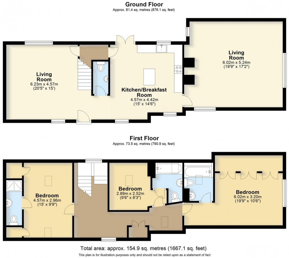 Floorplan for Draycote, Rugby
