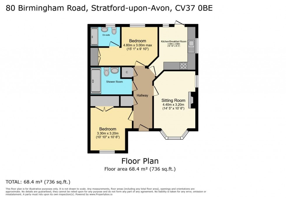 Floorplan for Birmingham Road, Stratford-upon-Avon
